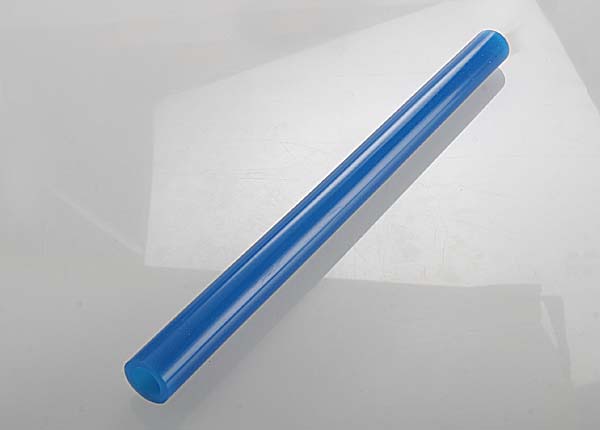 Traxxas Exhaust Tube, Silicone (Blue) (N. Stampede) - Click Image to Close