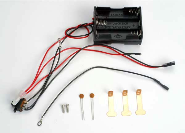 Traxxas Battery Holder, 6-Cell (Assembly Includes: On/Off Switch/Rts Contacts/ Wires To Rts Motor And To Receiver Battery In)