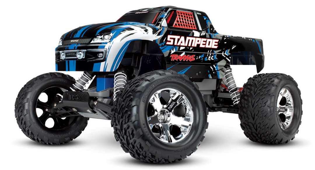 Traxxas Stampede 1/10 2wd XL-5 NO BATTERY OR CHARGER - Blue
