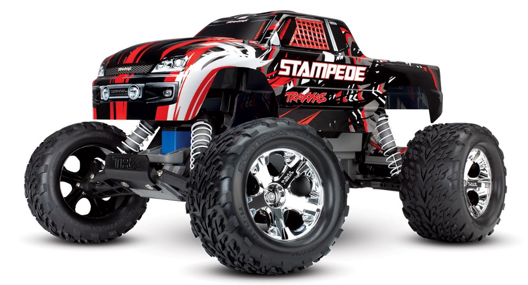 Traxxas Stampede 1/10 2wd XL-5 NO BATTERY OR CHARGER - Red