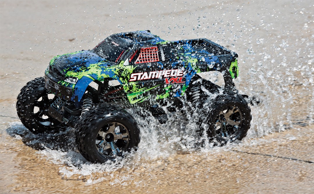 Traxxas Stampede VXL 1/10 RTR 2WD Monster Truck - Green