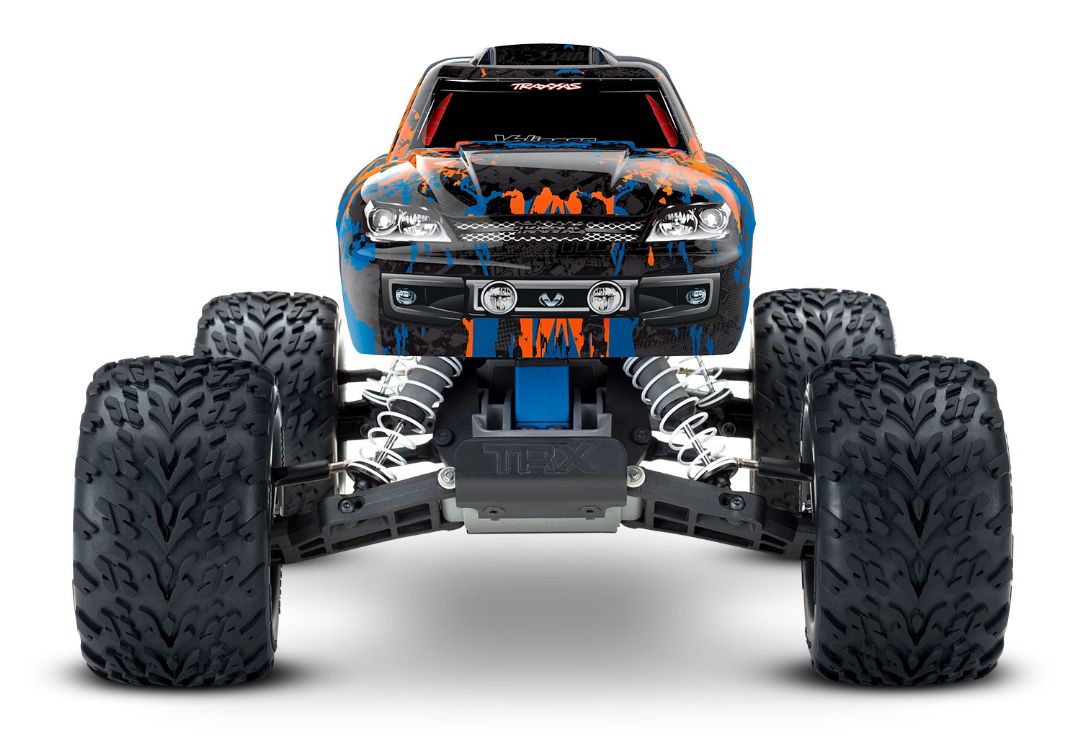 Traxxas Stampede VXL 1/10 RTR 2WD Monster Truck - Orange - Click Image to Close