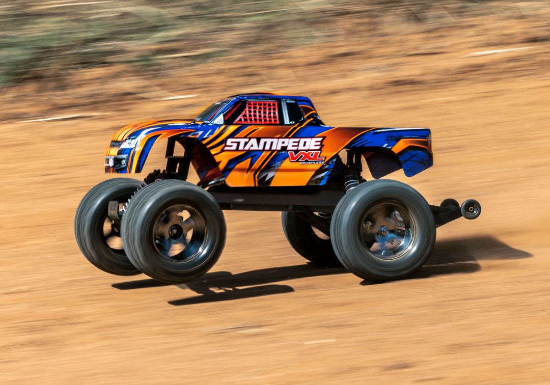 Traxxas Stampede VXL 1/10 RTR 2WD Monster Truck - Orange