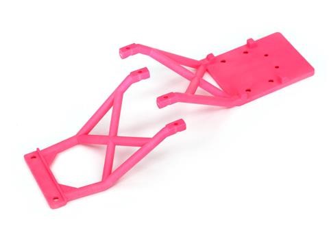 Traxxas Skid Plates (Pink) (Front & Rear) Stampede - Click Image to Close