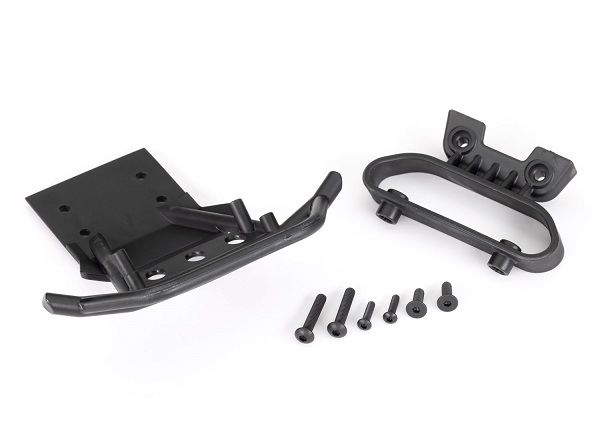 Traxxas Bumper, Front/ Bumper Mount Stampede 2WD - Click Image to Close