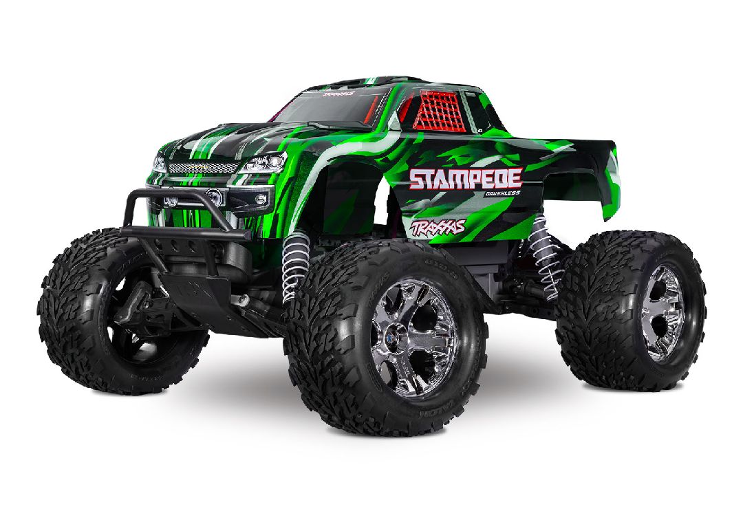 Traxxas 1/10 Stampede BL-2S HD 2wd RTR - Green w/Charger&Battery