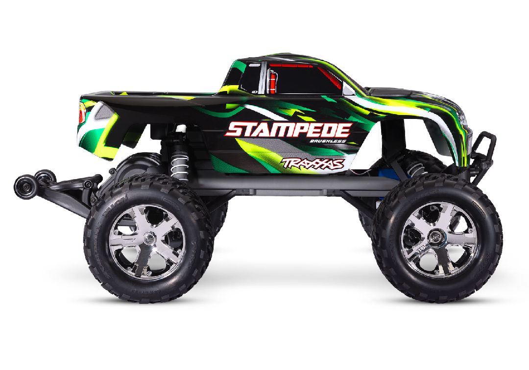 Traxxas 1/10 Stampede BL-2S HD 2wd RTR - Green w/Charger&Battery