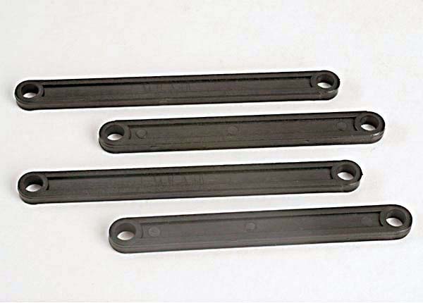 Traxxas Camber link set (plastic/ non-adjustable) (front & rear) (black)