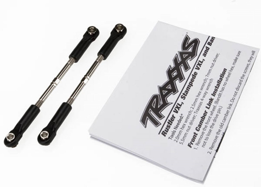 Traxxas Turnbuckles, Toe Link, 61mm (96mm c to c) (2) (assembled)