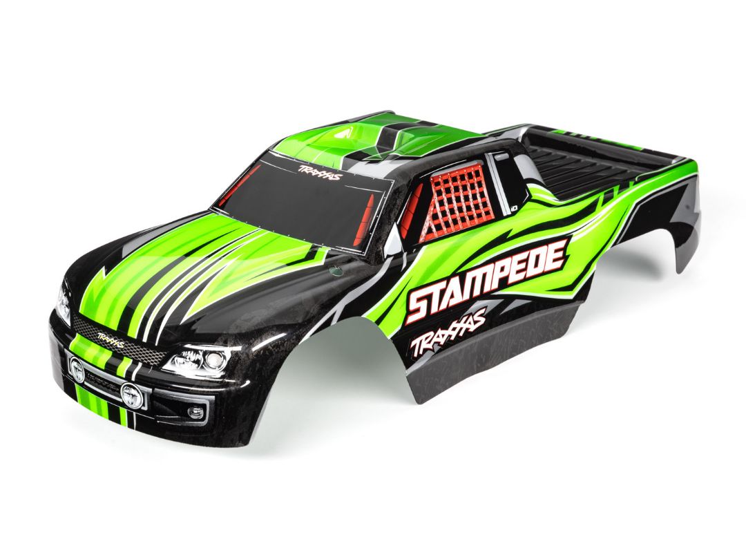 Traxxas Body, Stampede (Also Fits Stampede VXL),Green (Painted, Decals Applied)