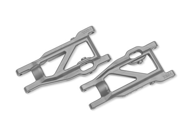 Traxxas Suspension Arms, F/R (L&R), Heavy Duty - Slate Gray (2)