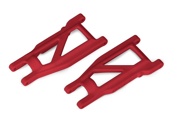 Traxxas Suspension arms, red, front/rear (left & right) (2) (heavy duty, cold weather material)