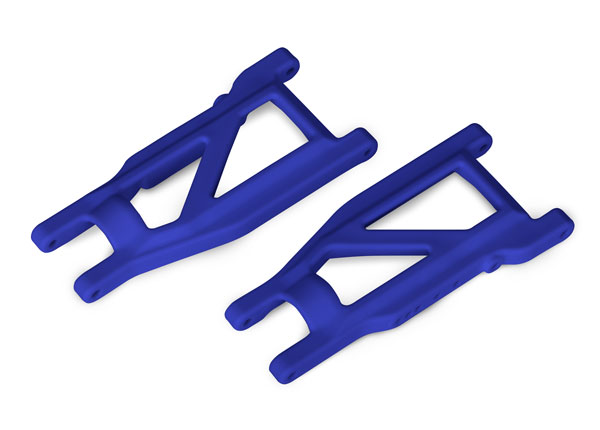 Traxxas Suspension arms, blue, front/rear (left & right) (2) (heavy duty, cold weather material)