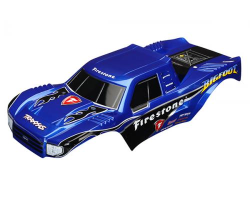 Traxxas Body, Bigfoot Firestone, Officially Licensed - Click Image to Close