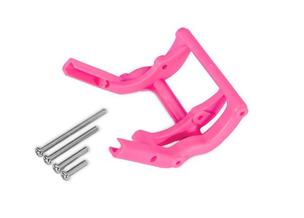 Traxxas Wheelie Bar Mount/Hardware - Pink (1)