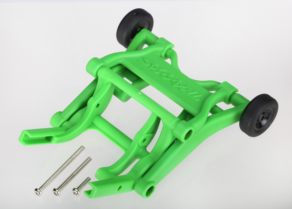 Traxxas Wheelie Bar Assembly (Green) (Grave Digger) - Click Image to Close