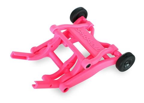 Traxxas Wheelie Bar, Assembled (Pink) - Click Image to Close