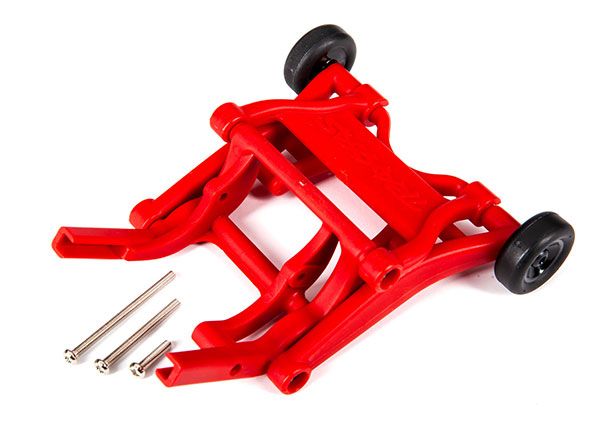 Traxxas Wheelie Bar, Assembled (Red) - Click Image to Close