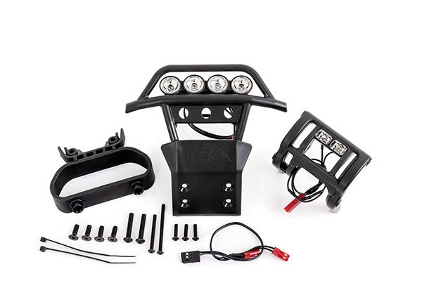 Traxxas LED light set, complete (includes front and rear bumpers with LED lights & BEC Y-harness) Fits 2WD Stampede