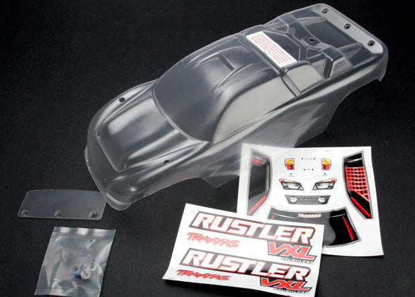 Traxxas Clear Rustler Body