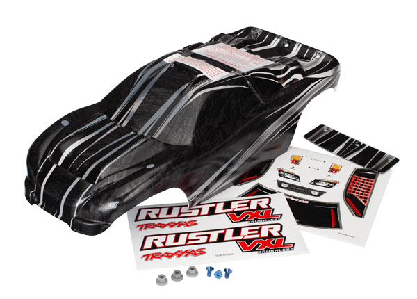 Traxxas Body, Rustler VXL, ProGraphix (replacement for the paint