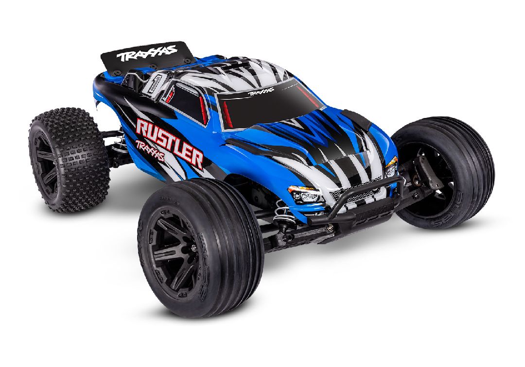 Traxxas 1/10 Rustler ExtremeHD 2wd RTR - BlueX