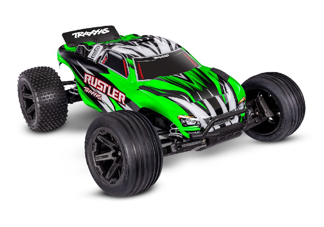 Traxxas 1/10 Rustler ExtremeHD 2wd RTR - GreenX