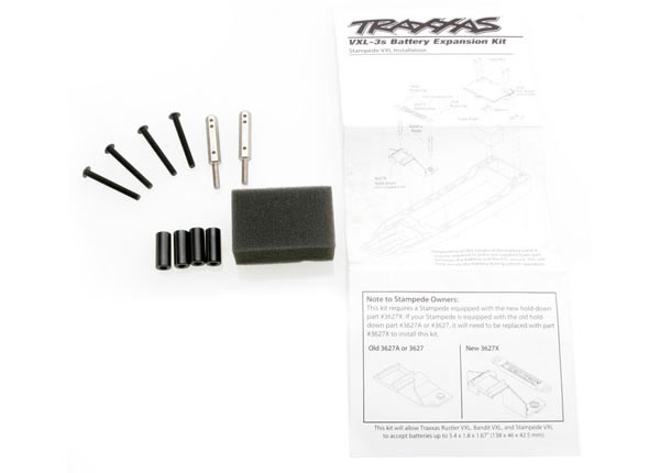 Traxxas Battery Expansion Kit (Rustler/Bandit/Stampede) - Click Image to Close
