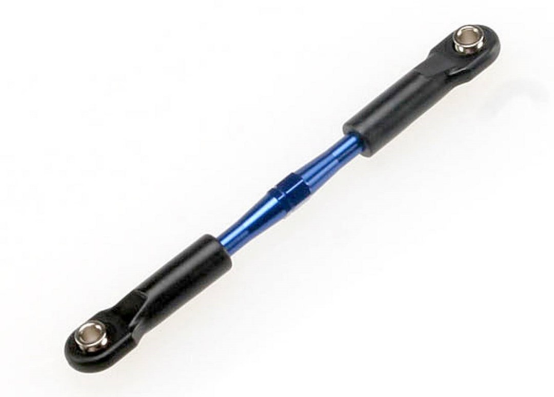 Traxxas Blue-Anodized Aluminum Turnbuckle, 49mm with Rod Ends - Click Image to Close