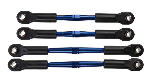 Traxxas Aluminum Turnbuckle Camber Link Set (Blue) (4) - Click Image to Close