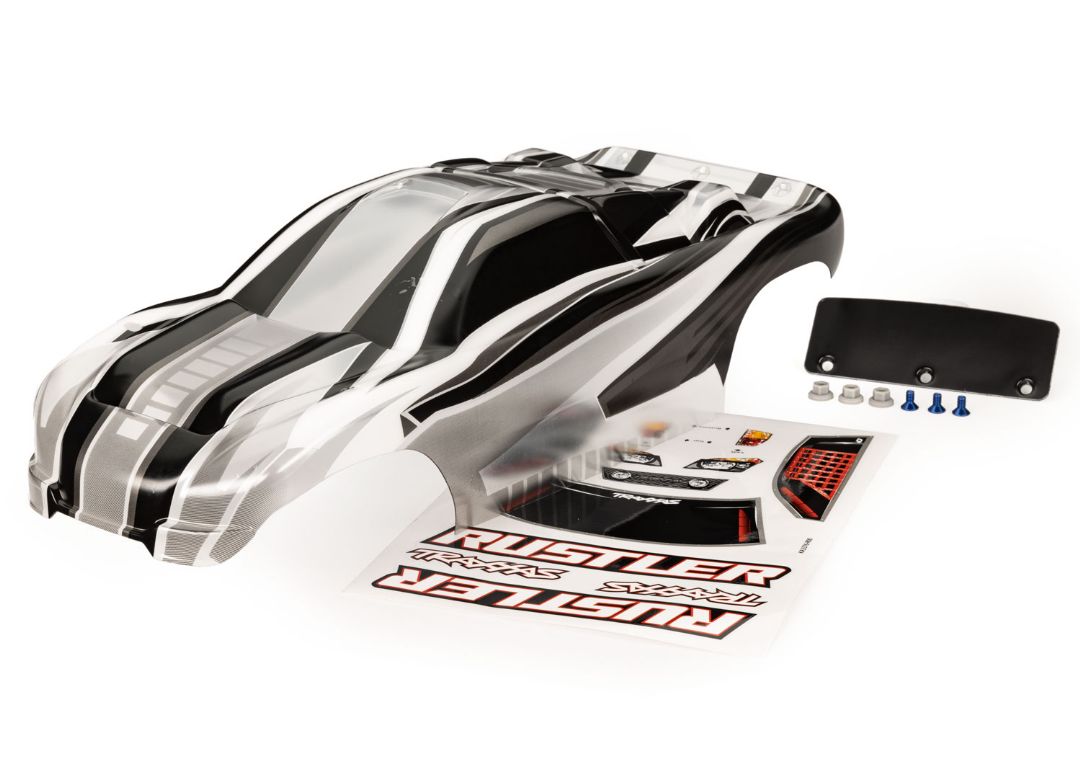 Traxxas Body, Rustler, Prographix Decal Sheet