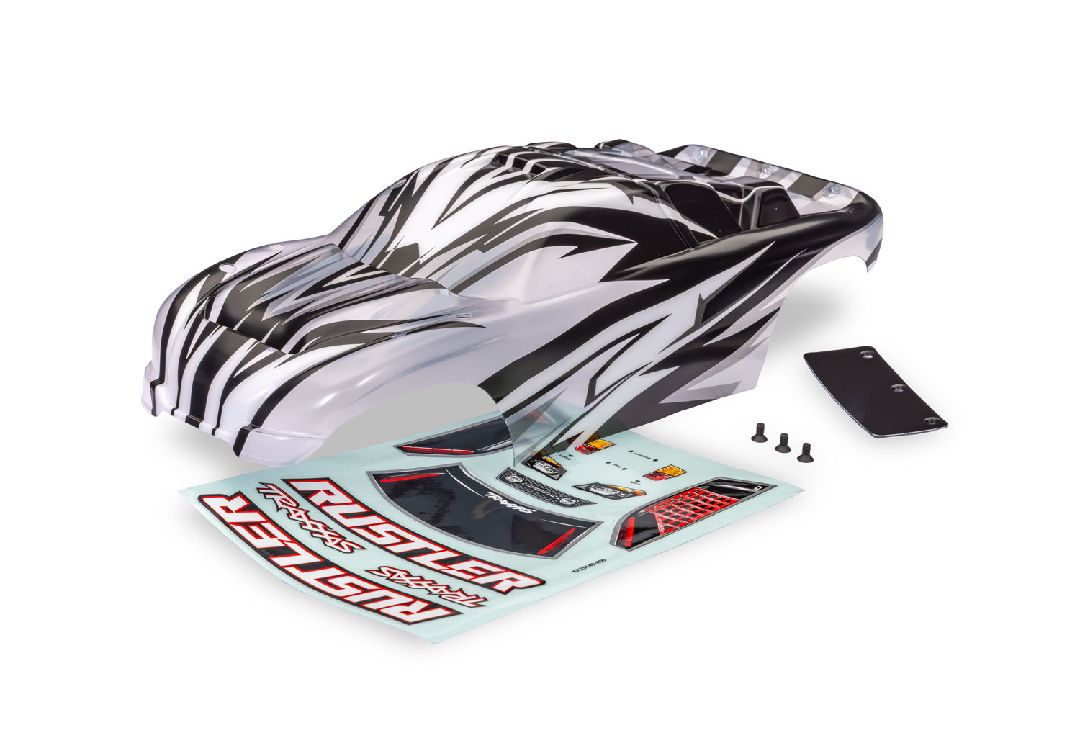 Traxxas Rustler 2WD ProGraphix Clipless Body