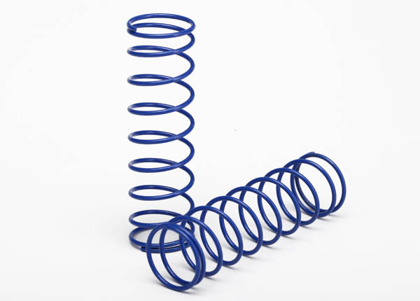 Traxxas Springs, front (blue) (2) - Click Image to Close