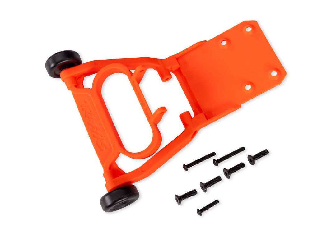 Traxxas Wheelie Bar, Assembled, Non-Adjustable - Orange