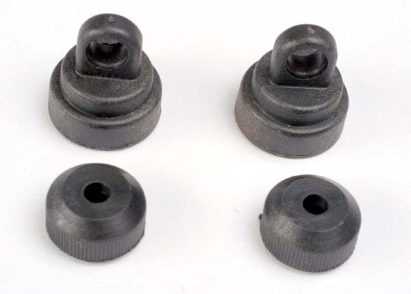 Traxxas Shock caps (2)/ shock bottoms (2) - Click Image to Close