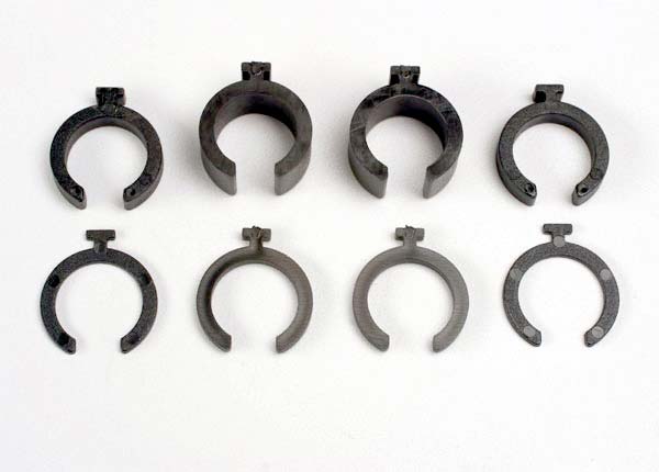 Traxxas Spring pre-load spacers: 1mm (4)/ 2mm (2)/ 4mm (2)/ 8mm