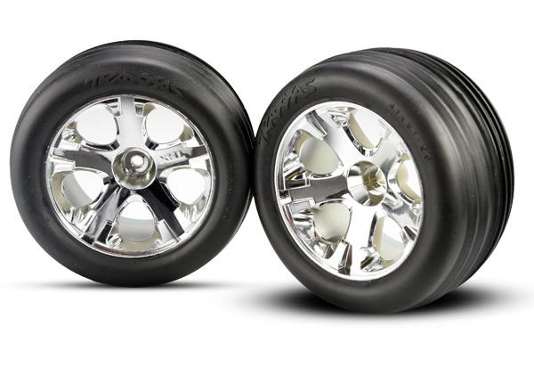 Traxxas Traxxas Tires & wheels, assembled, glued (2.8
