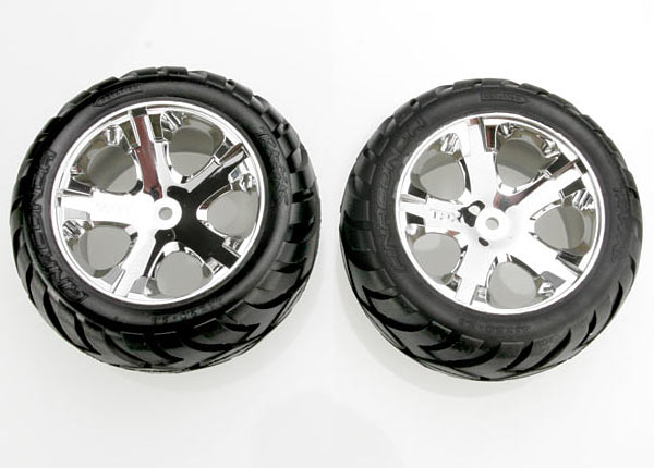 Traxxas Anaconda Tires & wheels, assembled (Rear)