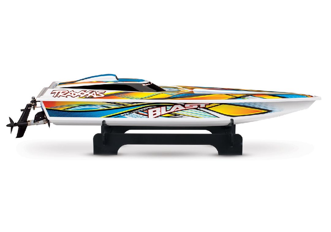 Traxxas Blast 24" High Performance RTR Race Boat - Orange - Click Image to Close