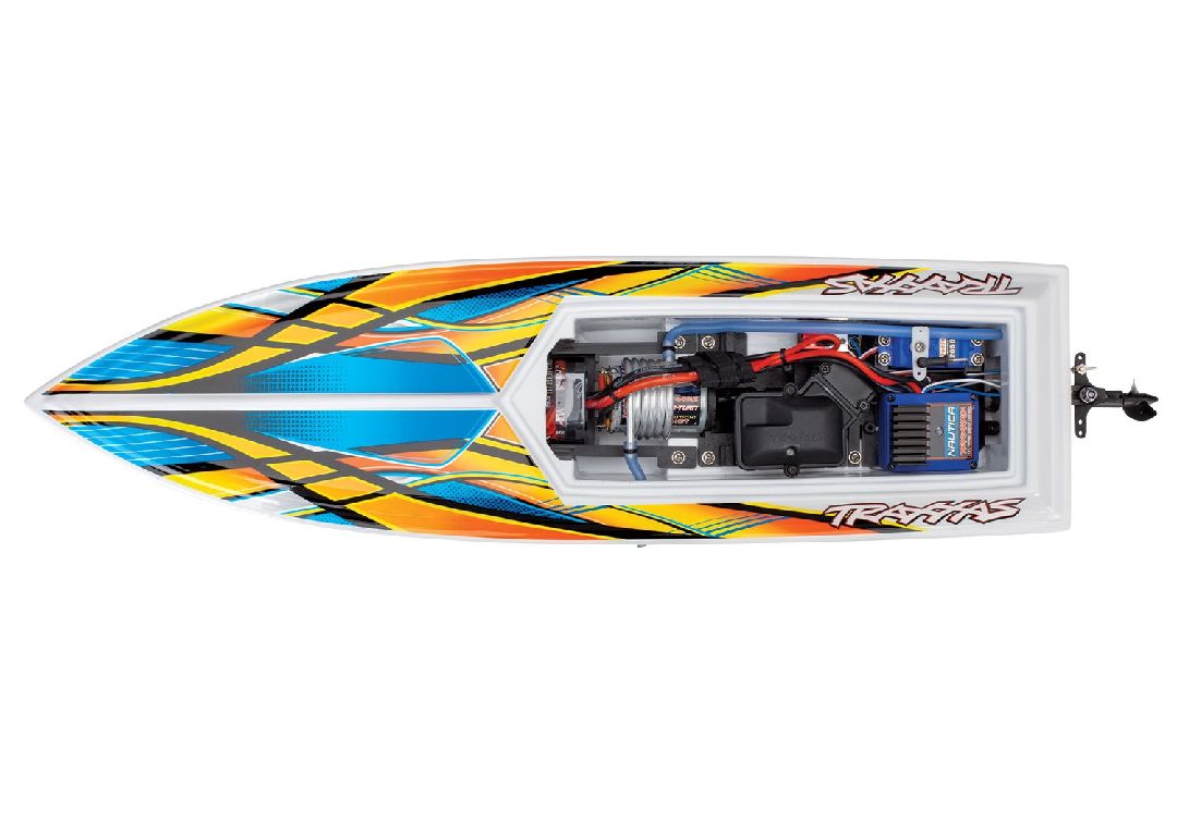 Traxxas Blast 24" High Performance RTR Race Boat - Orange