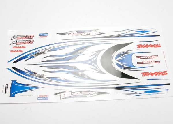 Traxxas Blast Decal Set (Waterproof)