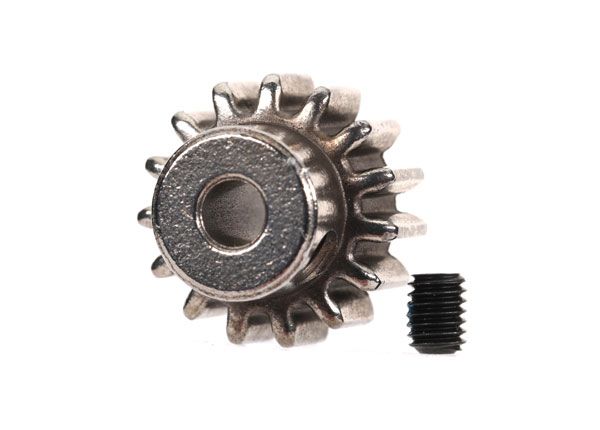 Traxxas Gear 15-T Pinion (32-pitch) (Fits 3mm Shaft) w/Set Screw - Click Image to Close