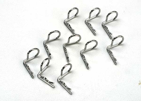 Traxxas Body Clips (Angled, 90Â°) (10)