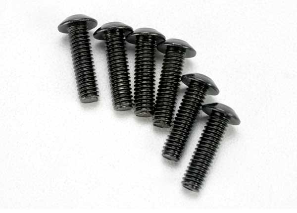 Traxxas 4x14mm Button Head Hex Screw (6) - Click Image to Close