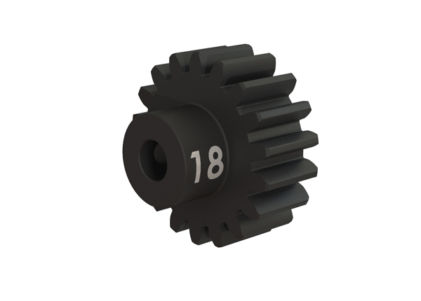 Traxxas 32P Hardened Steel Pinion Gear (18) - Click Image to Close