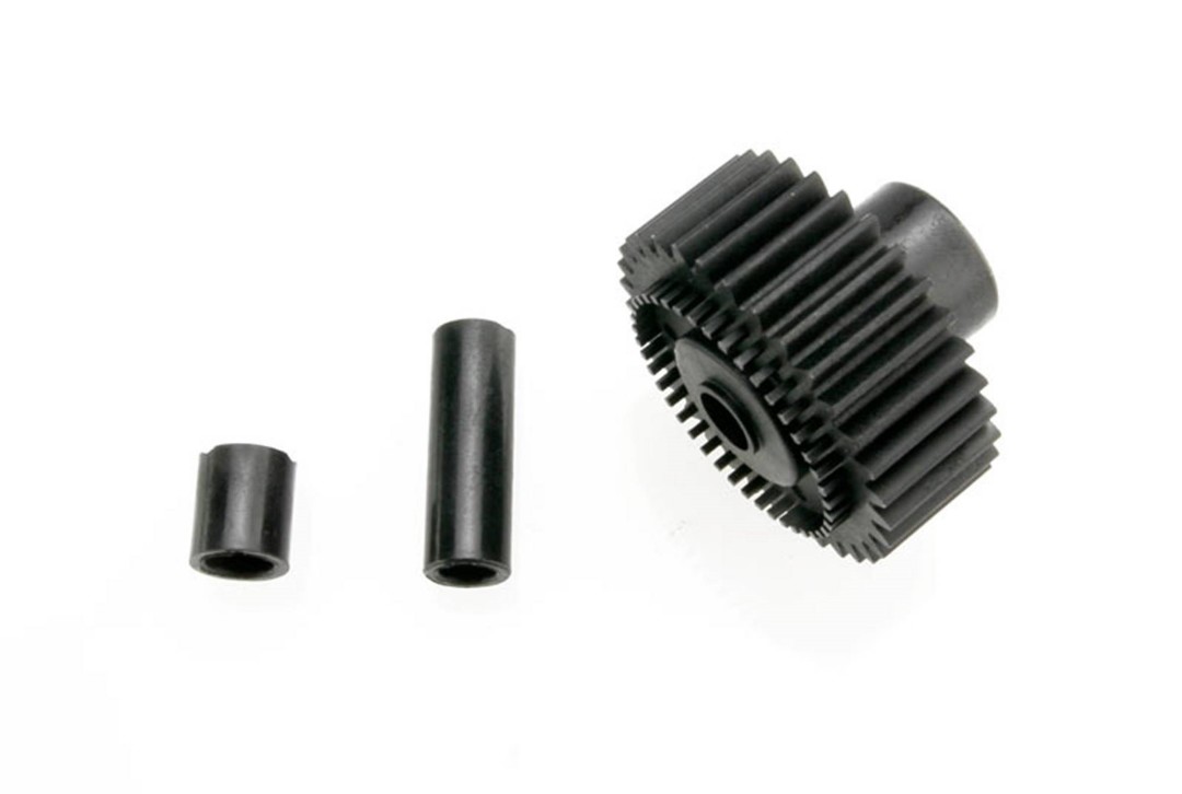 Traxxas Output Gear, 33 Tooth (1) and (2) Spacers - Click Image to Close