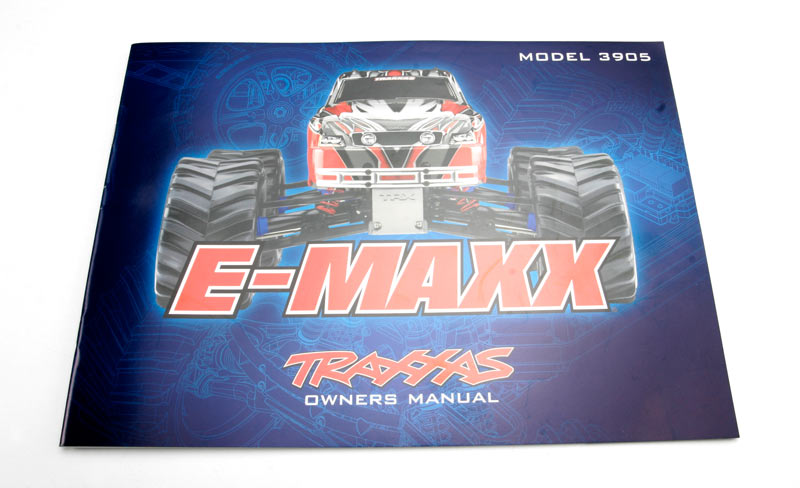 Traxxas Owner's Manual, E-Maxx