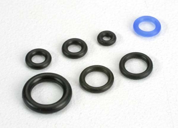 Traxxas O-Ring Set: For Carb Base/ Air Filter Adapter/High-Speed - Click Image to Close