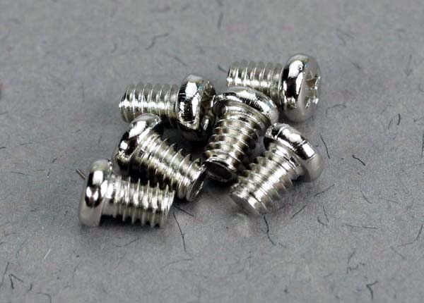 Traxxas Low Speed Spray Bar Screws, 2x4mm Roundhead Machine Scre - Click Image to Close