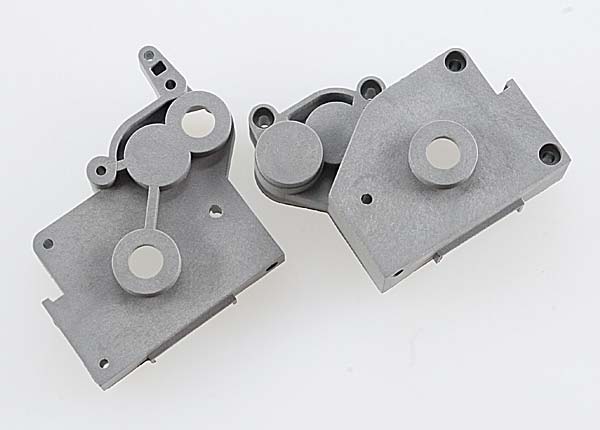 Traxxas Gearbox Halves (Grey) (Left & Right)